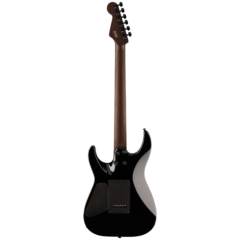 Charvel ブラックエレキギター6弦 Charvel MJ DK24 HSH 2PT W Mahogany Wenge Klavye Black Elektro